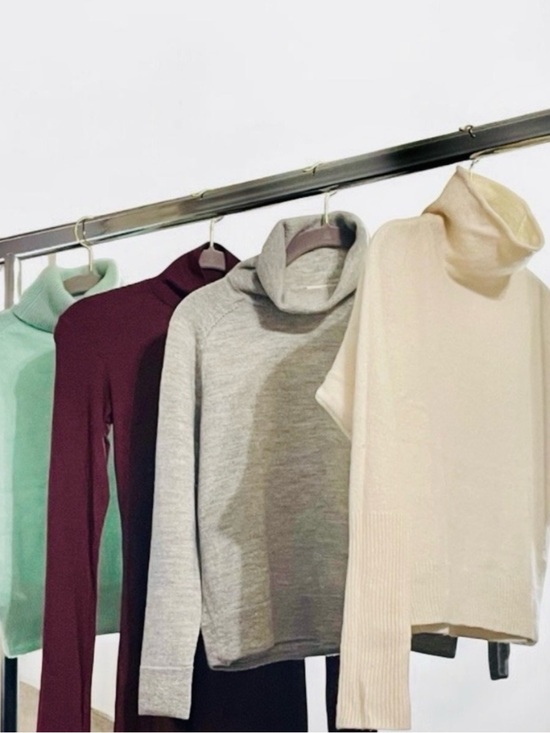 Aritza Sweaters - Aritza 4 Turtles Neck Cashmere Sweaters Size XS|XXS